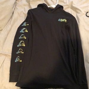 Quiksilver Long Sleeve Tee With Hood